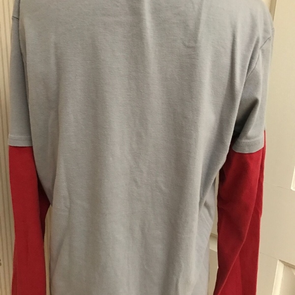 RETRO SANTA SCREEN PRINT LONG TEE GREEN 3 - Picture 6 of 6